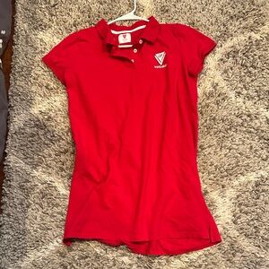 Virgin Voyages Classic Red Polo Dress
